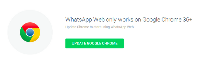 Chrome 36 whatsapp web