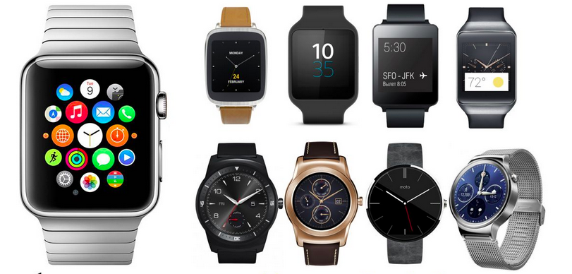 Apple Watch y Android wear