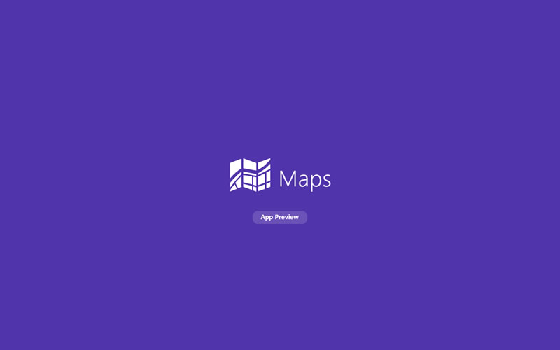 Windows Maps Portada