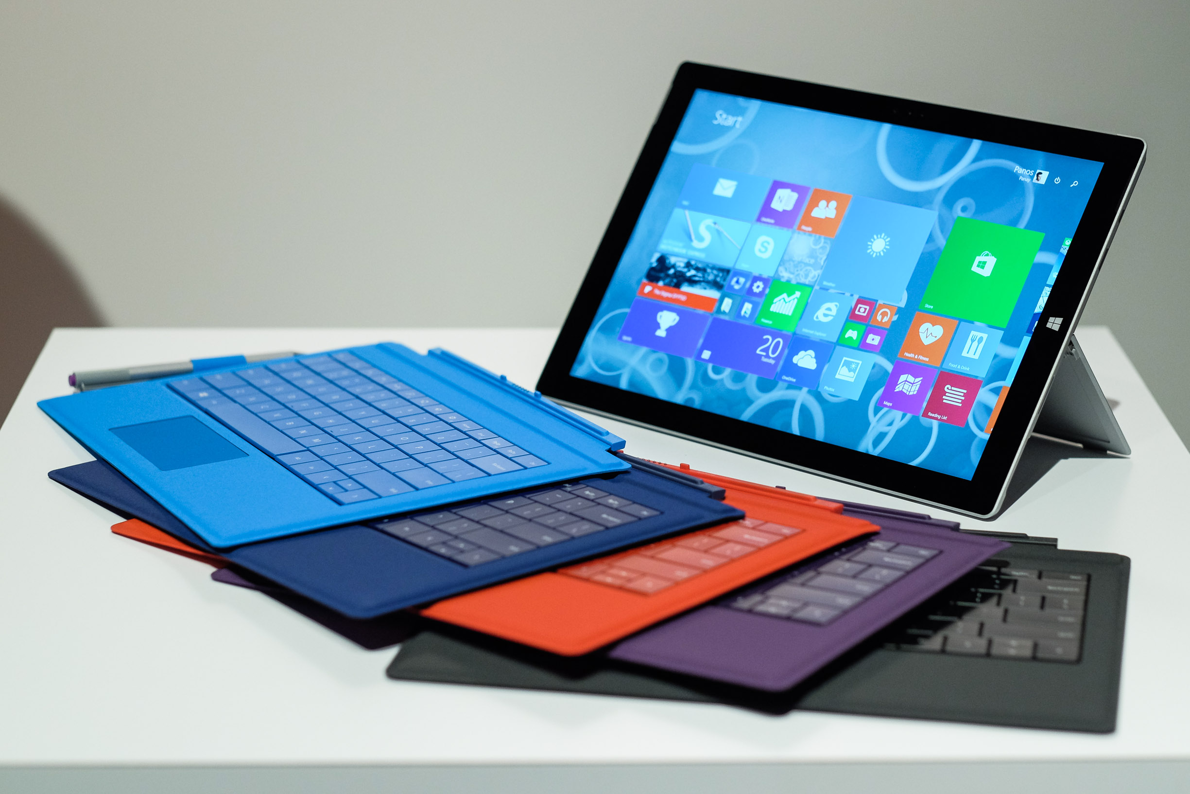 Microsoft Surface Pro en colores