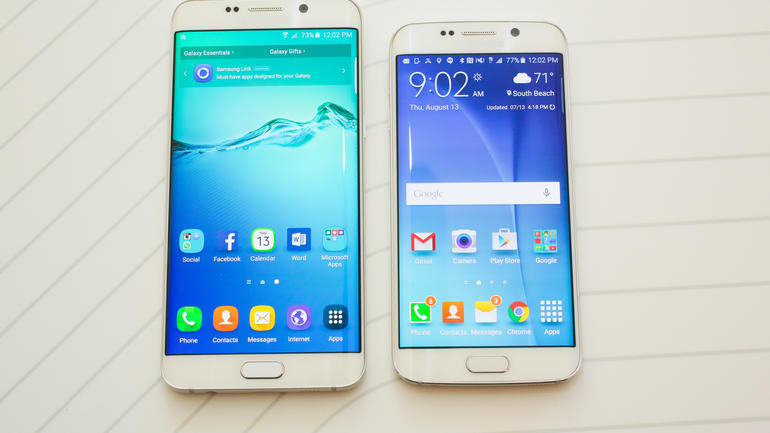 Samsung Galaxy S6 edge vs Samsung Galaxy S6 Edge Plus