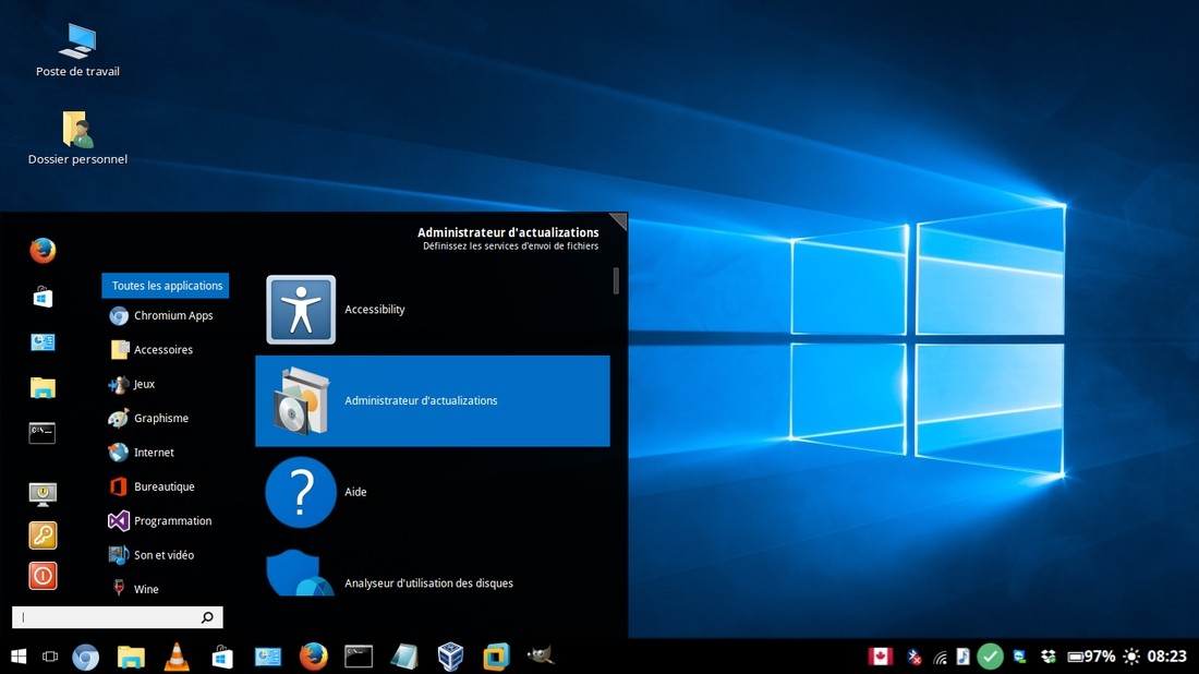 Windows 10 ahora es un nuevo tema en Linux