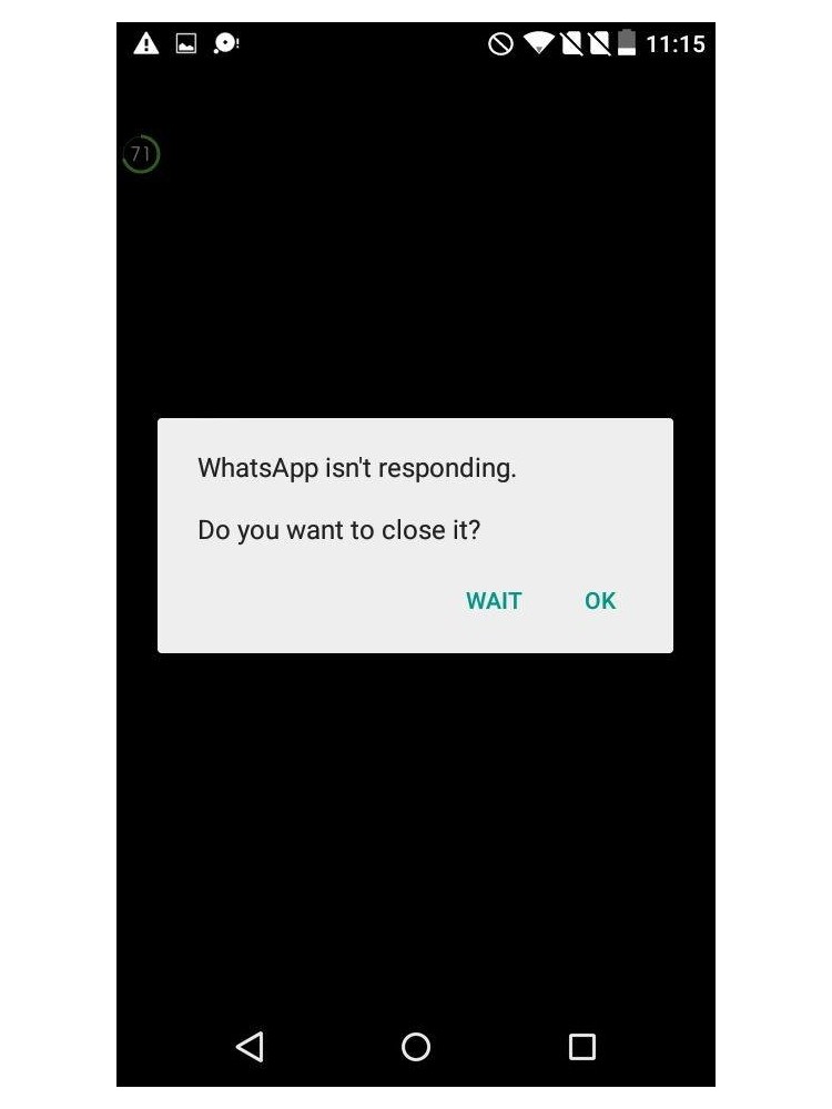 WhatsApp No responde