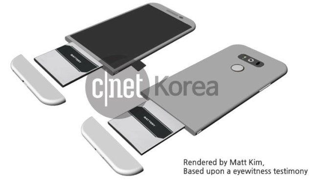LG G5 Posible bateria