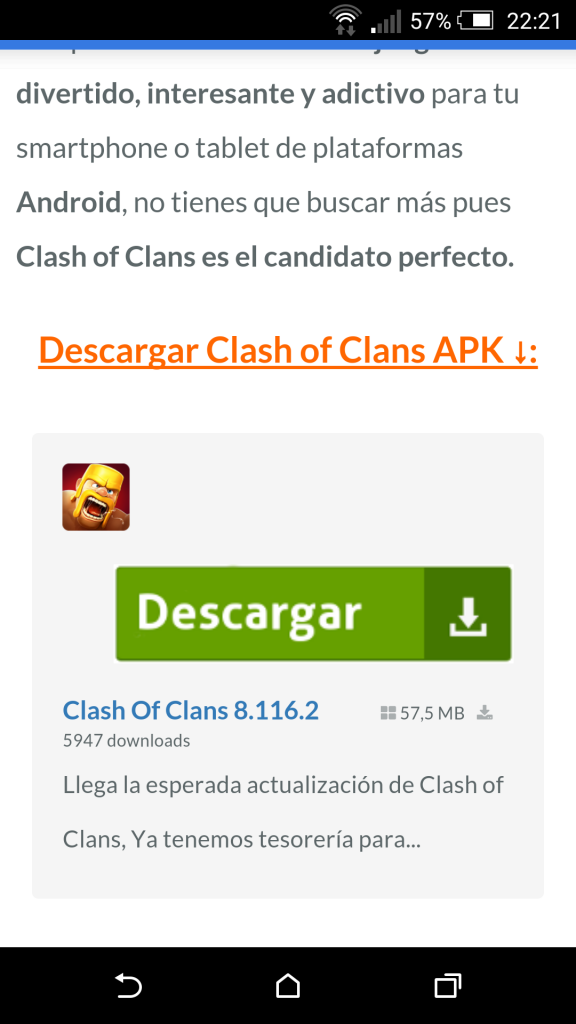 Descargar APK Clash of Clans