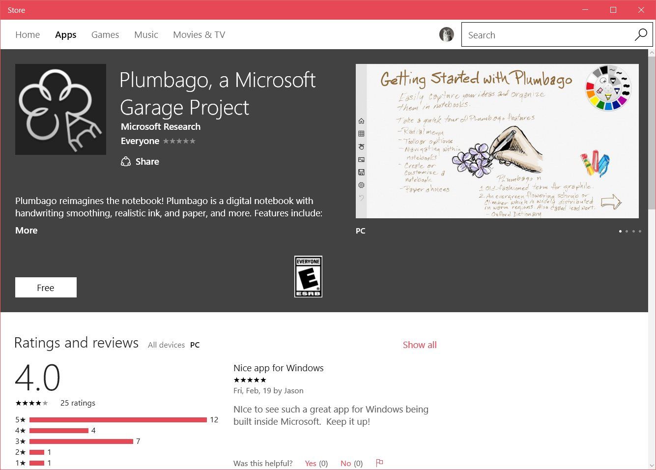 Microsoft Plumbago