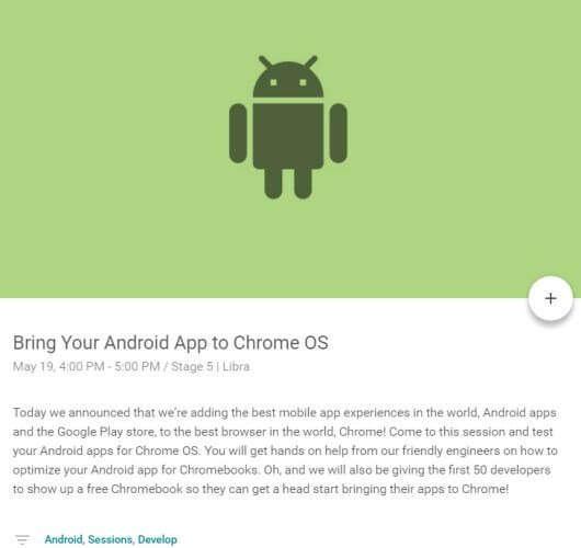 Android App para Chrome-OS