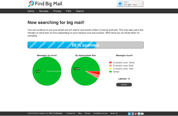 Find Big Mail