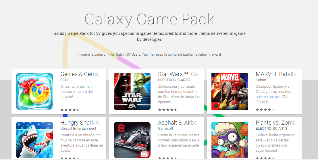 Galaxy Game Pack
