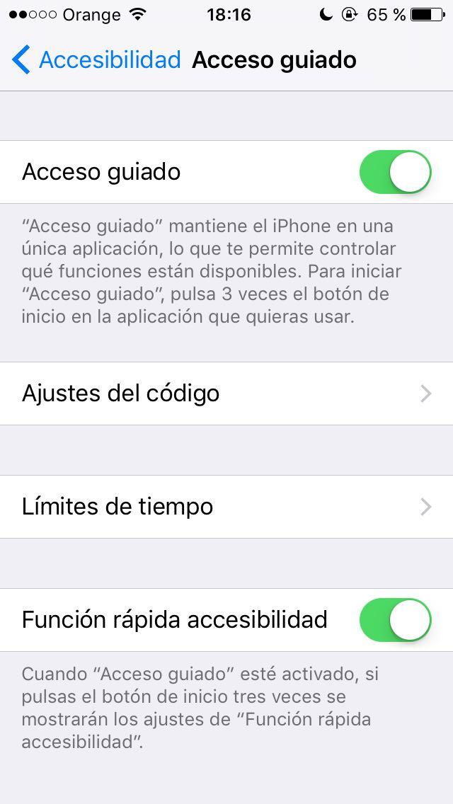 bloquear apps iOS