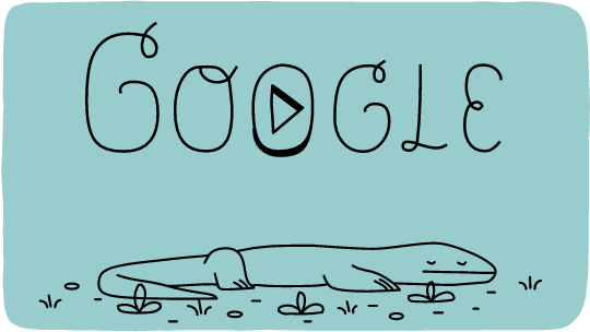 Google Doodle Komodo